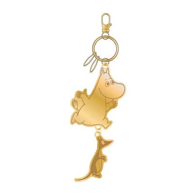 Sunstar Stationery Moomin Keychain with Key Size Pattern S8347646 Fitting, 24, Summer, Friends, A,