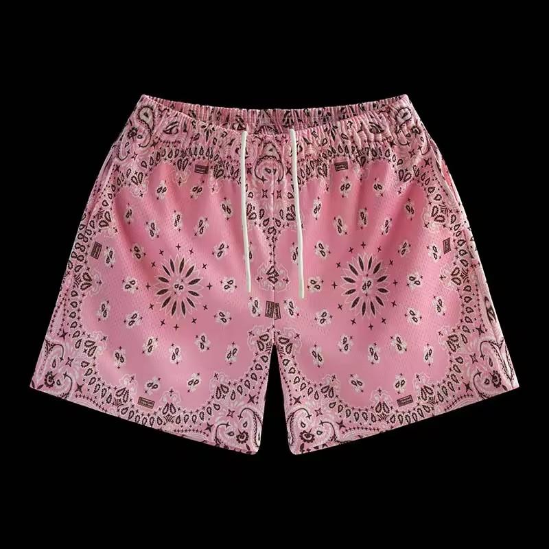 Amerykańskie Szorty Orzechy Nerkowca Grafika Męskie Codzienne Plażowe Krótkie Spodnie Hawajskie Plażowe Spodnie do Pływania Kąpielówki Fajne Lodowe Szorty