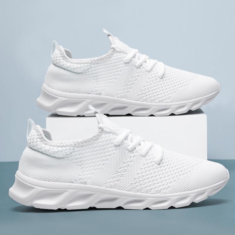 Fashion Fujeak Classic Comfort Sneakers for Men Plus Size Trendy Footwear Non-slip Running Shoes Ultralight Breathable Mesh Men's Shoes