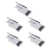 5 Pcs Quilting Presser Foot Stainless Steel Straight Stitch Process Strong Lightweight Sewing Machine Presser Foot
