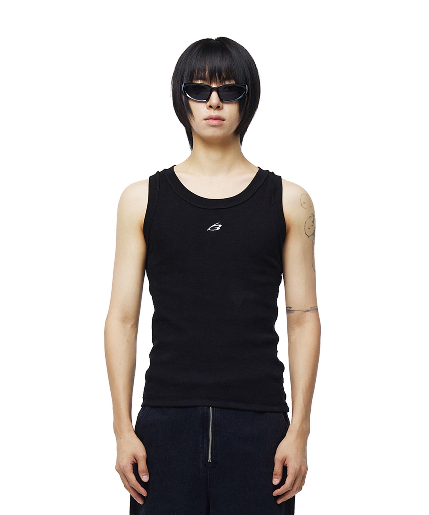 More Than Black New Cut Off Sleeveless - Black