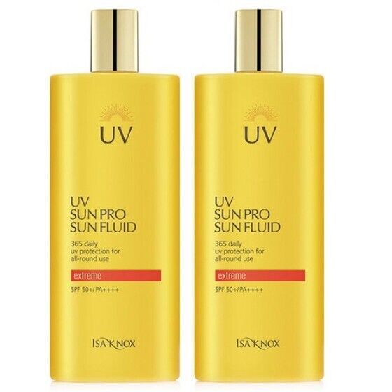 

ISAKNOX UV Sun Pro 365 Extreme Sun Fluid SPF50+ PA++++ 70мл / 100мл / НАБОР, Корейская косметика, Kbeauty 70ml x 2ea