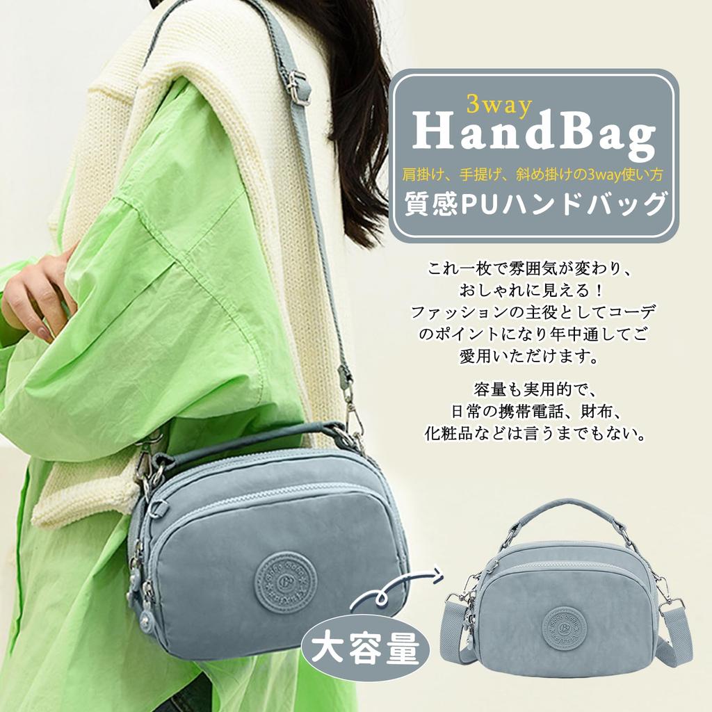 Mini Shoulder Bag for Sacoche Bag for Multiple Perfect for Outings and Popular Gray NICOLE&DORIS Women, Pochette, Girls, Small, Multi-Purpose Storage,