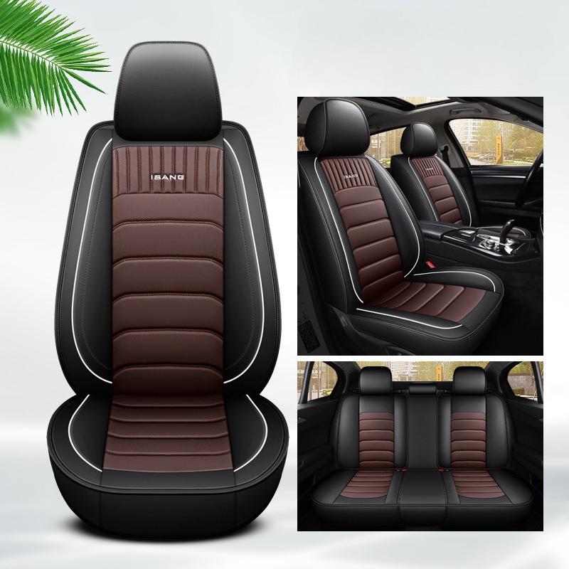 PU Leather Car Seat Covers for 5 Seats Car Inteior Accessories Seats Protectors Cushions for Car SUV Universal