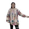 Women's Mink Velvet Sweater: 2023 Autumn/Winter Round Neck Cartoon Knit Pullover