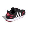 Adidas Neo Vs Switch Breathable Low top Kids' Skateboarding Shoes Black Red White Children Aged 3 7 Years Old FW3984