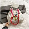 Girl Cartoon Mickey Mouse Backpack With Polyester Material For School And Outings