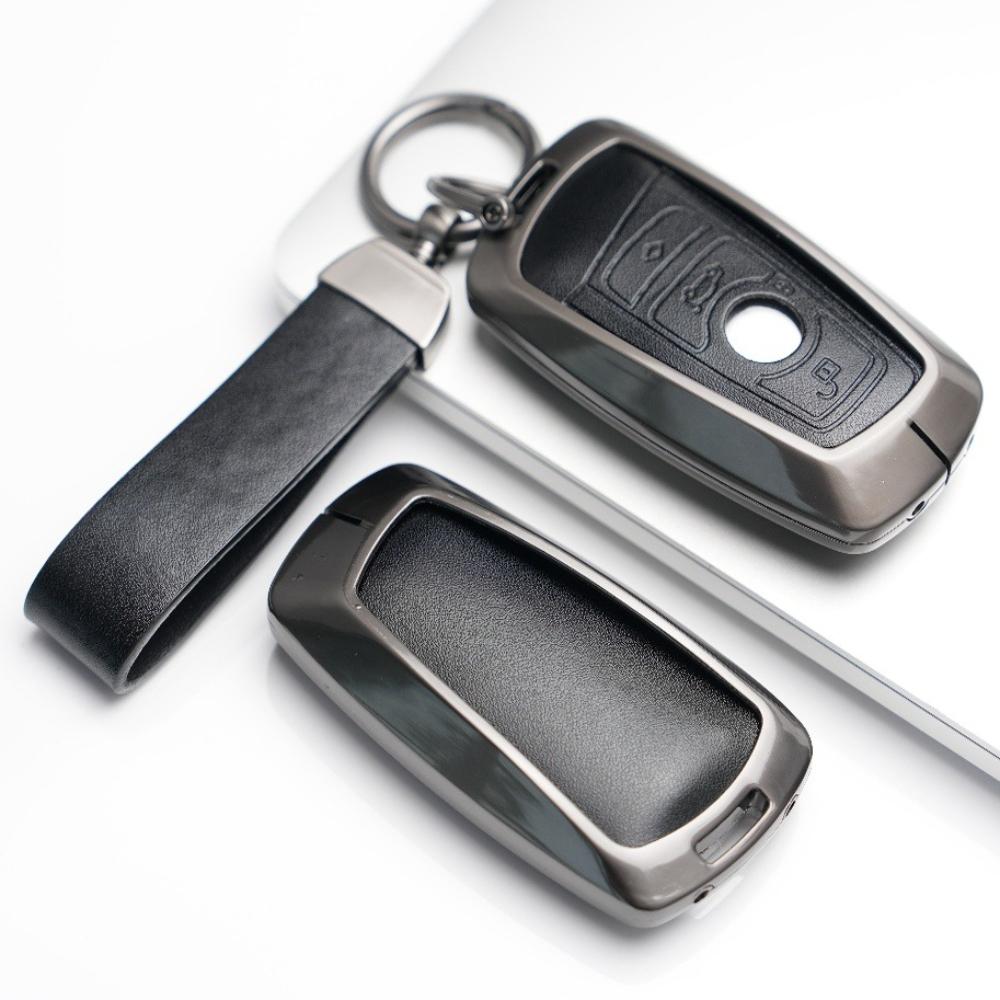 Zinc Leather Car Key Case Cover Shell For Bmw F30 F31 F32 F34 F20 F21 F07 F10 1 3 5 7 Series X1 X3 G01 X4 G02 X5 F15 F16 M3 M4