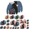 Anime Demon Slayer Kimetsu No Yaiba 3d Hoodie Men Women Pullover Hooded Top Soft Breathable Fabric