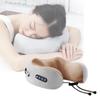 Heating Function Electric Neck Massager Vibration Massage Kneading Massage Pillow  Car Travel