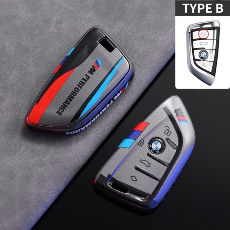 Fashion Car Key Case Cover Shell Key Protector Fob For Bmw X1 X3 X4 X5 X6 X7 F20 G20 G30 G05 G11 F15 F16 G01 G02 F48 Accessories NU8