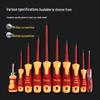10-in-1 Insulated Electrician Screwdriver Set, Double-ended Chrome-vanadium Steel, Household Repair Tools