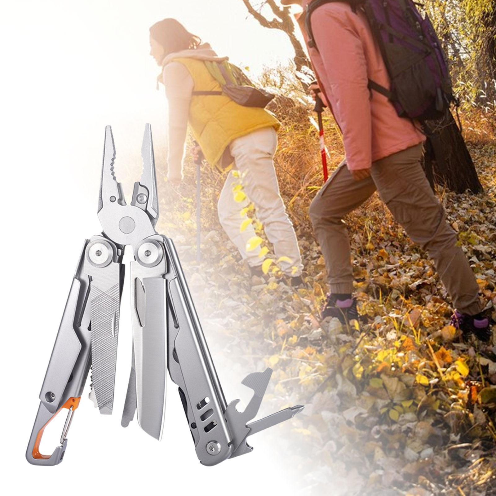 Multitool Durable Multi Function Tool Pliers for Hiking Fishing Repairing