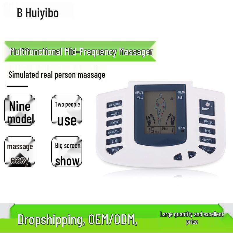 Mid-Frequency Pulse Massager for Physiotherapy