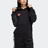 adidas Originals Cny Ribbed Cuff Pullover Hoodie Women Hoodies Black HD0338