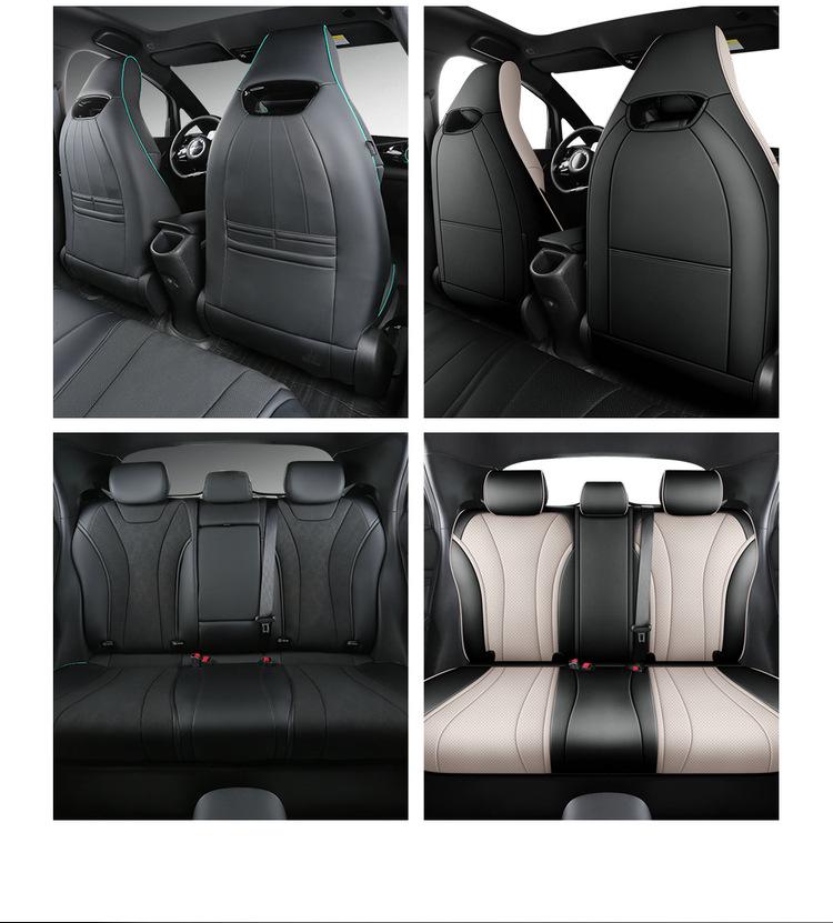 Dolphin Leather Car Seat Cushion for Left & Right-Hand Drive