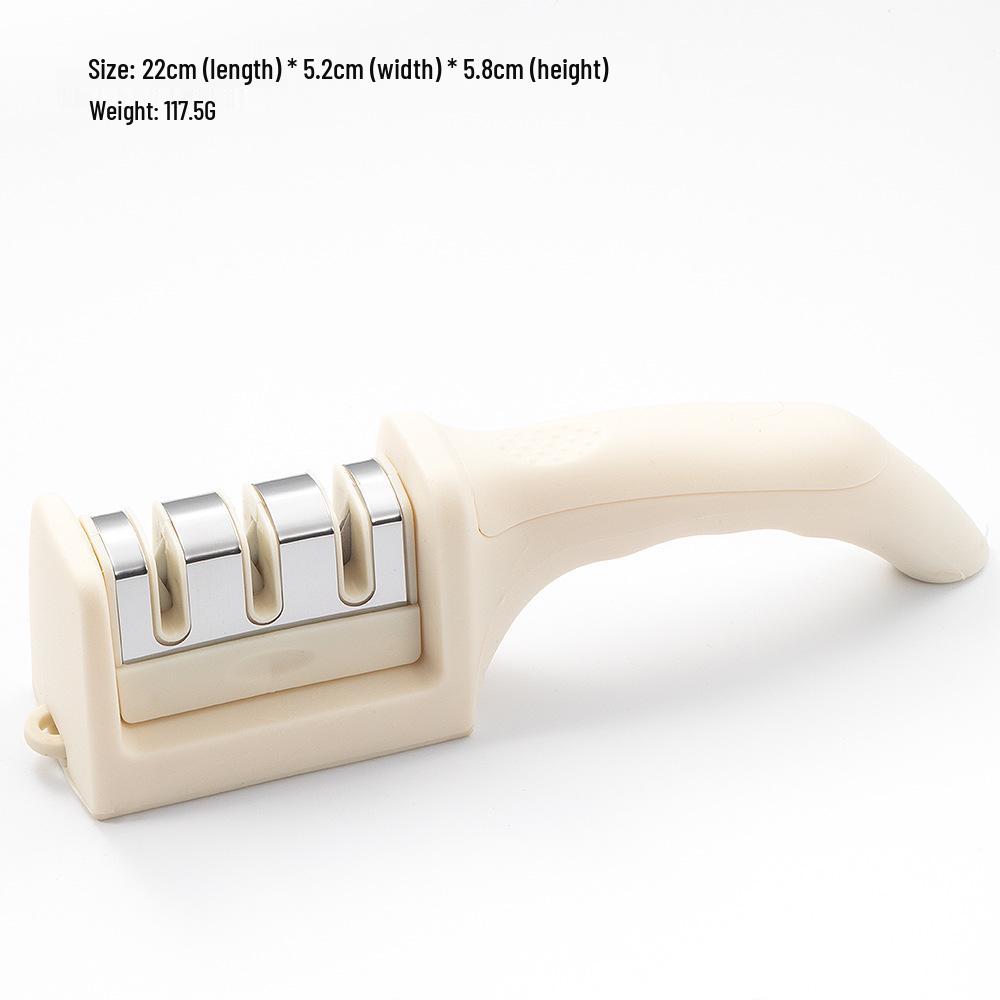 3-in-1 Multifunctional Knife Sharpening Whetstone: Fine Grind, Household & Commercial Use