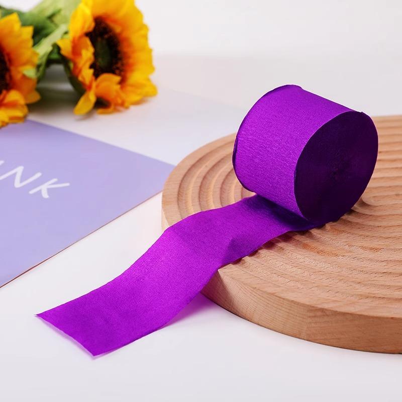 Colored Crepe Paper Fringed Latte Baby Children'S Birthday Party Background Wall Decoration Scene