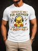 Patience Is For Beginners Angry Duck With And Bold Gerunisex Quote And Casual Graphic Style Unisex Unisex All TShirt