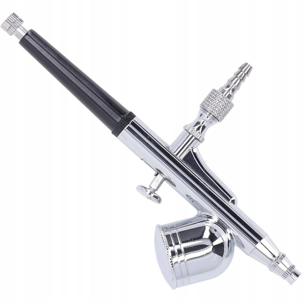 Rosfix Aerograf Malarski w Etui – Dysza 0,5mm | Metalowy Zbiornik 7ml | Podwójna Regulacja Natrysku