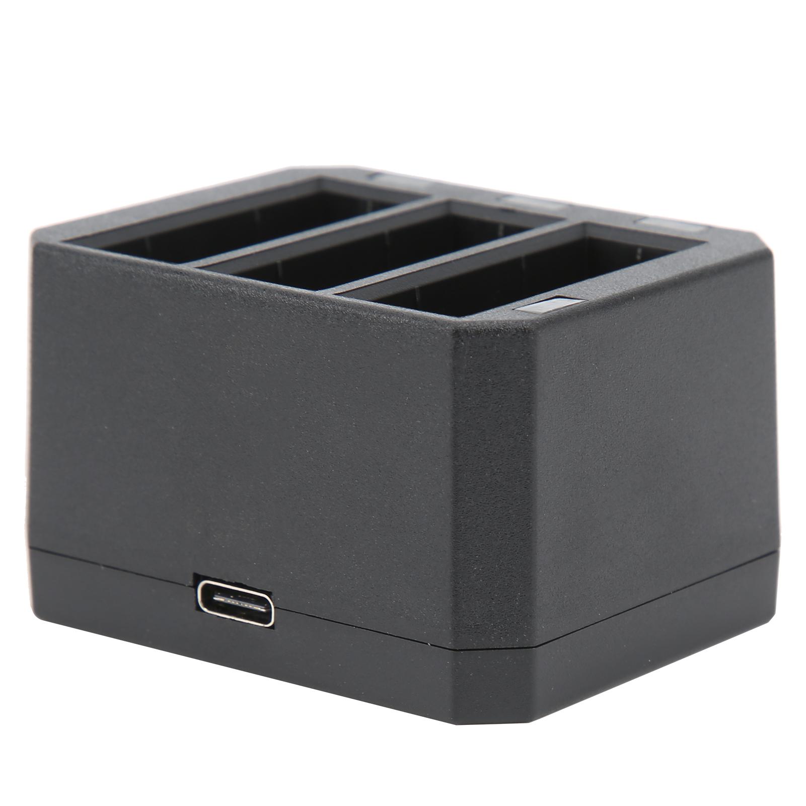 

Battery Charger Set Compatible with for OSMO Action Camera Battery with 3 Channels Charger