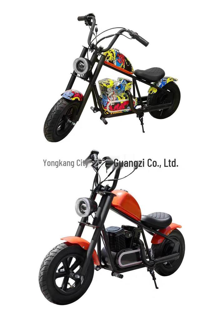 Kids' Electric Off-Road ATV Balance Bike - All-Terrain Four-Wheeler & Snowmobile