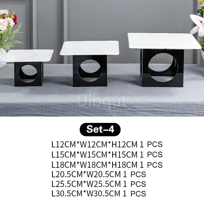 Display rack Buffet multi-layer afternoon refreshment rack Acrylic Cold Meal Tea Break Table Advanced dessert table decoration