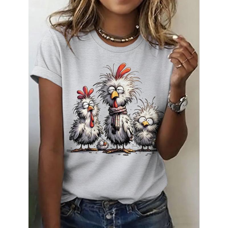 Russian T-Shirts CCCP Floral 3D Print Women's Short Sleeve Round Neck T Shirt Oversized Harajuku Tees Y2k Tops Female Clothing
