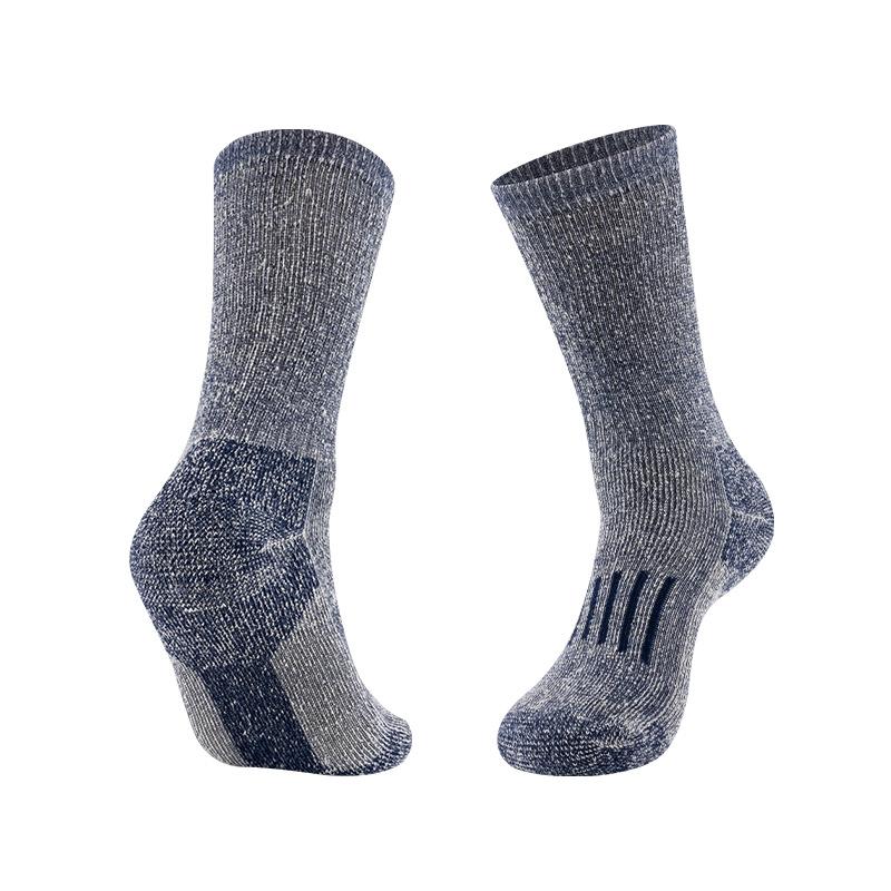 Woolen Sports Socks Men's Soft Warm Thicken Ski Sock Wear-resistant High Elastic Running Hiking Breathable Hiking Socks