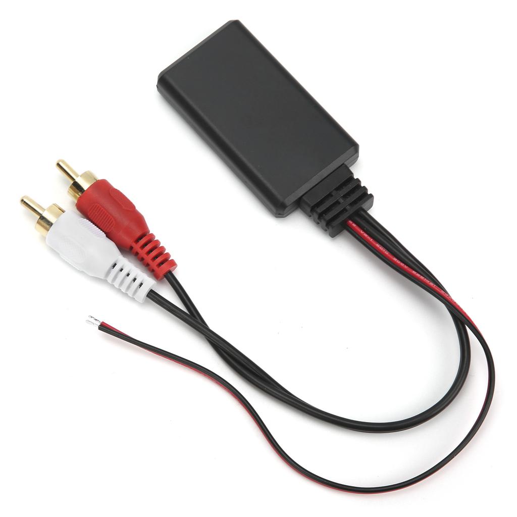 Bluetooth 5.0 Radio RCA Adapter Portable Auto Car Wireless Audio Music Cable Fit for Kenwood