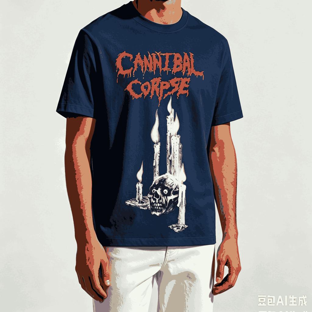 Cannibal Corpse Of The Dark For Fan Gift Tshirt Unisex Unisex Harajuku Oversized Unisex Short Sleeve Streetwear High Quality Soft