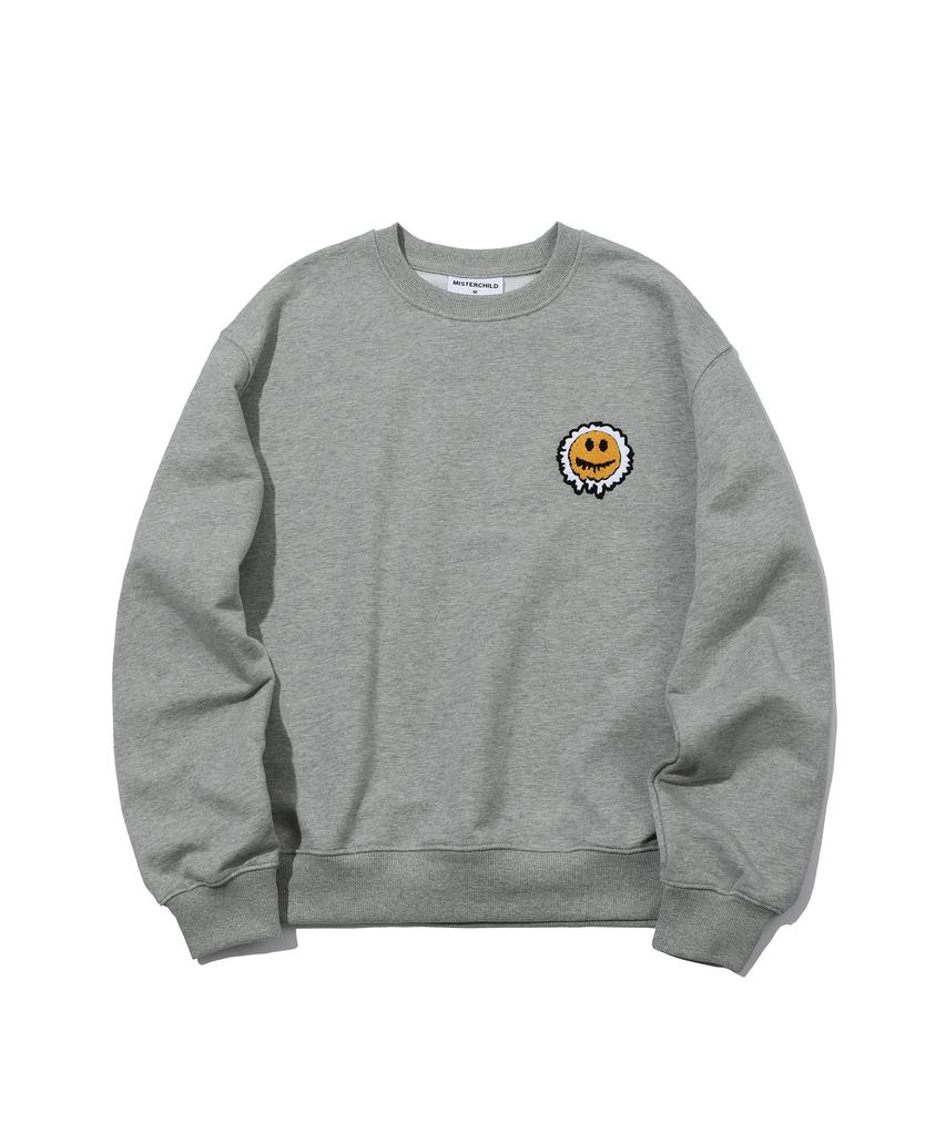 MISTER CHILD Smile Sweatshirt Gray