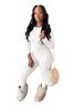 TW815 Women's Brushed Slimming Fitness Set - Sexy, High Elasticity, Fashionable Sportswear for a Stylish Commute