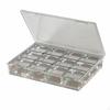 Compartment Box SeeThrough Organizer Compartmentalized Transparent Storage Case for Hobbyists,