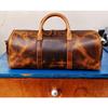 Borsa Duffel in Pelle Personalizzata da Viaggio Bagaglio a Mano per la Notte Borsa Weekender da Palestra Regalo Unico per Testimoni di Nozze Borsa Duffel Oversize