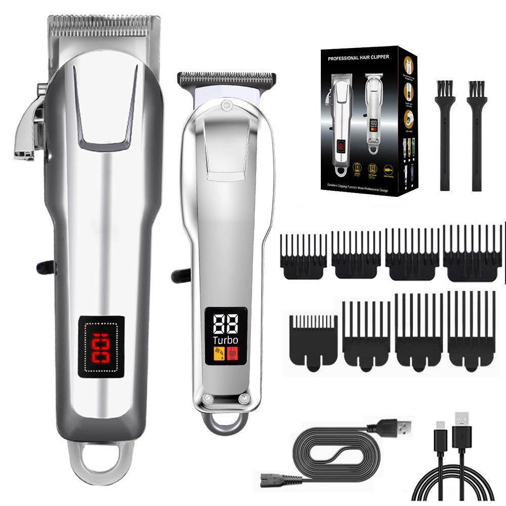 Electric Hair Clipper & Trimmer with Engraving Capability for Bald Heads