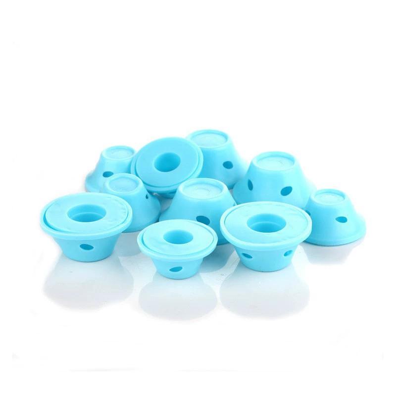 Silicone Sleeping Hair Rollers Mushroom Shaped Hair Styling Curlers for Salon Hair Dressing