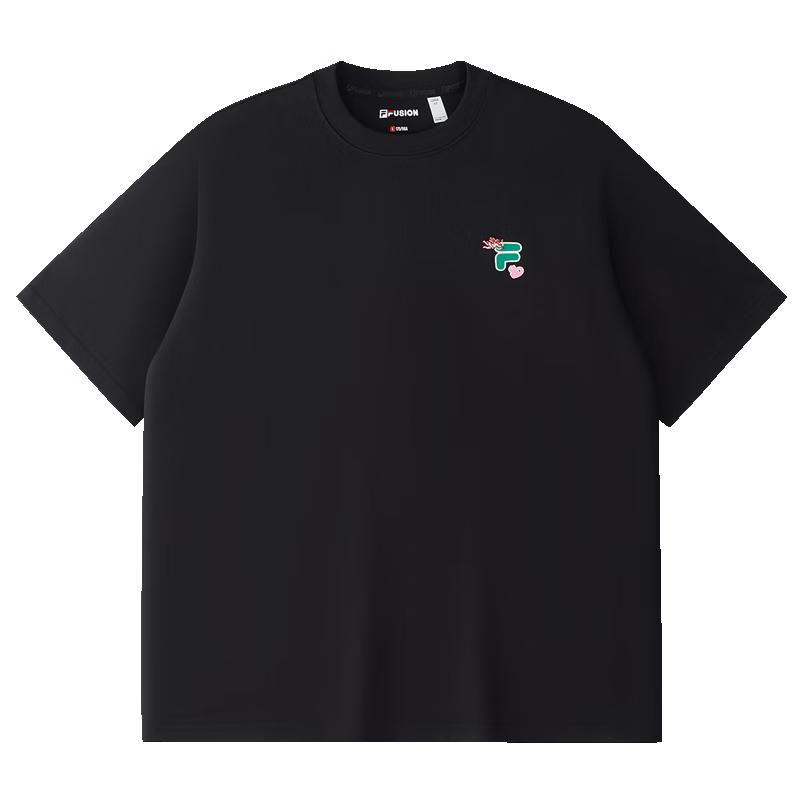 FILA FUSION Zhang Hao Edition Unisex Cooling Cotton Short-Sleeve T-Shirt L