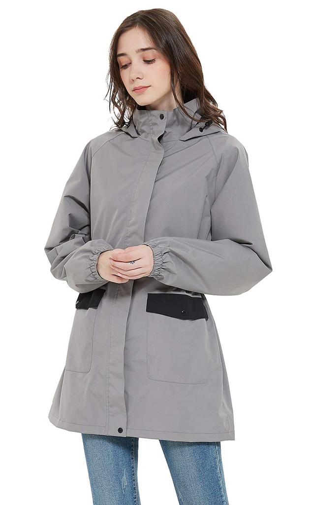 Mountain Parka Raincoat Rainwear Golf Rainwear Waterproof Windbreaker Lightweight Poncho Commuting To School or Fishing [Aoki Outdoor] Women's
