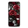 Case For Samsung A24 A12 A14 A32 A50 A70 A20E A20S A10S A22 A40 A34 A54 A42 A52 5G A02S A04s Cover Beautiful Red Rose Flowers