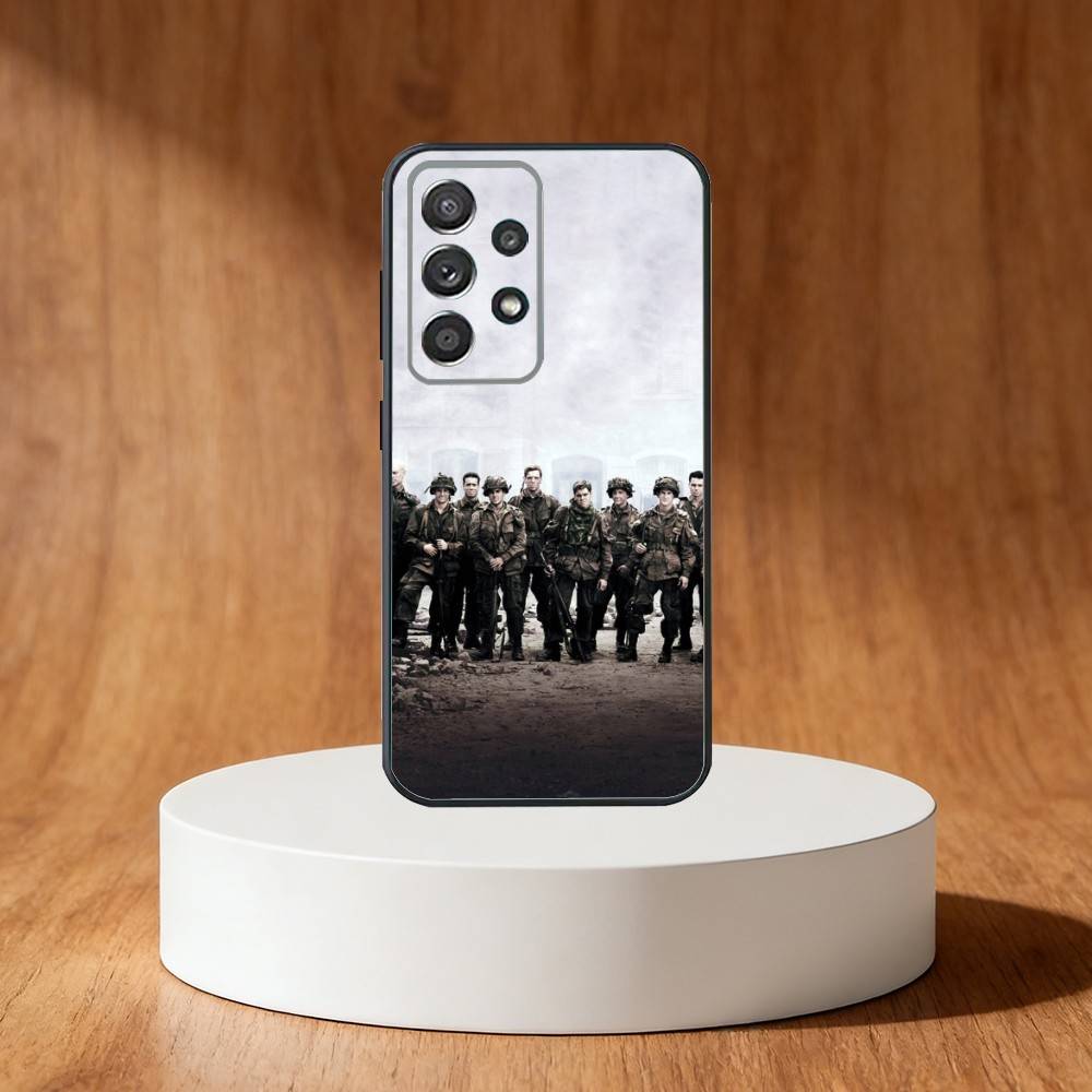 

Movie Band of B-Brothers-es Phone Case For Samsung S25,S24,S21,S22,S23,S30,Ultra,S20,Plus,Fe,Note,10,9,5G Black Cover Samsung S22plus5G