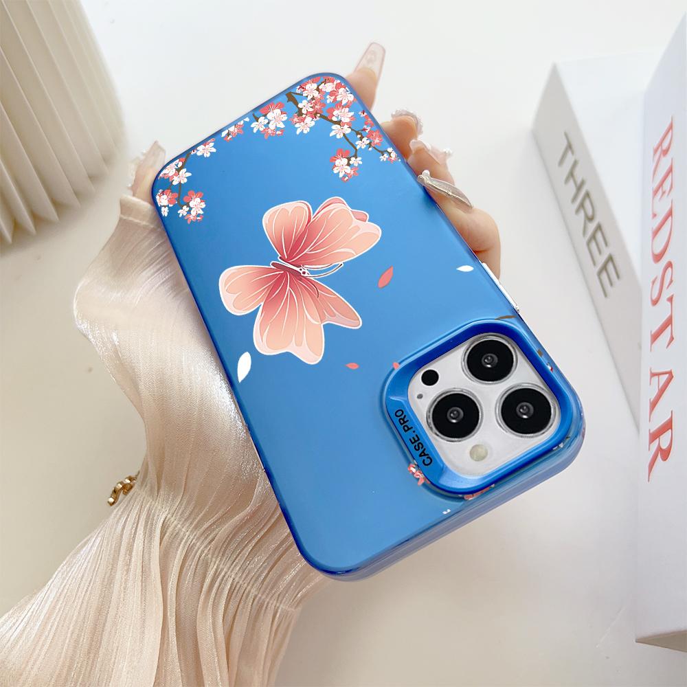 Custodia rigida antiurto anticaduta con motivo dipinto, argento colorato, doppia faccia, per telefono Xiaomi Redmi Poco