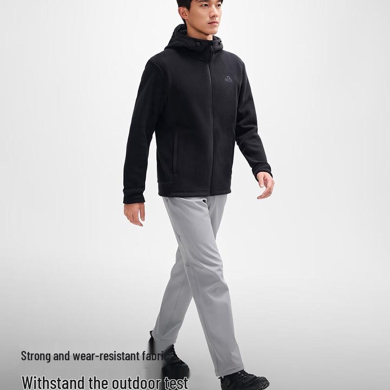 

Men s Windproof Thermal Hooded Sports Jacket M