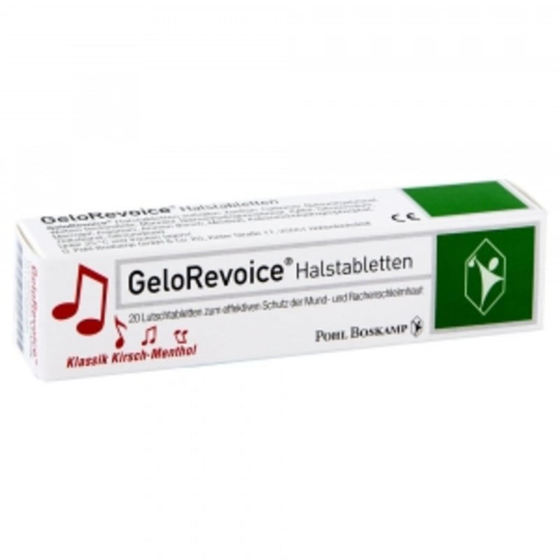 

Гелоривойс леденцы от боли в горле 20 таблеток (вишня ментол)