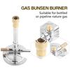 Gas Saving Energy Saving Bunsen Burners Zinc Alloy Construction for Cost Effective Laboratory Experiment Applications