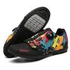 Hot Professional Athletic Bicycle Shoes Men Cycling Sneakers Outdoor Sport Rubber Self-Locking Road Bike Shoes Men sapatilha mtb