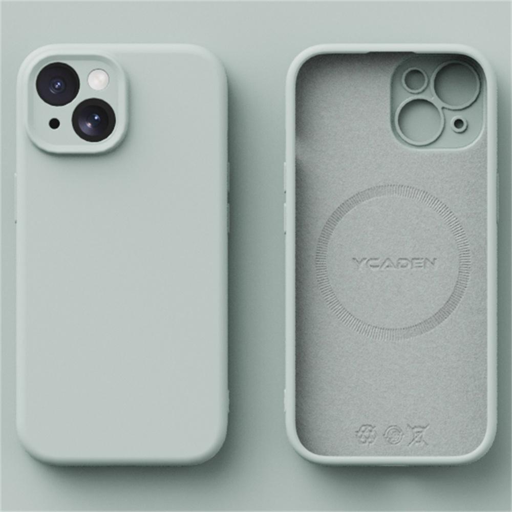 Liquid Silicone Magnetic wireless charging Case for For Iphone 16 Pro Max 15 Pro 14Pro Max 13 12 11 Soft Skin Smooth Cover Bumper