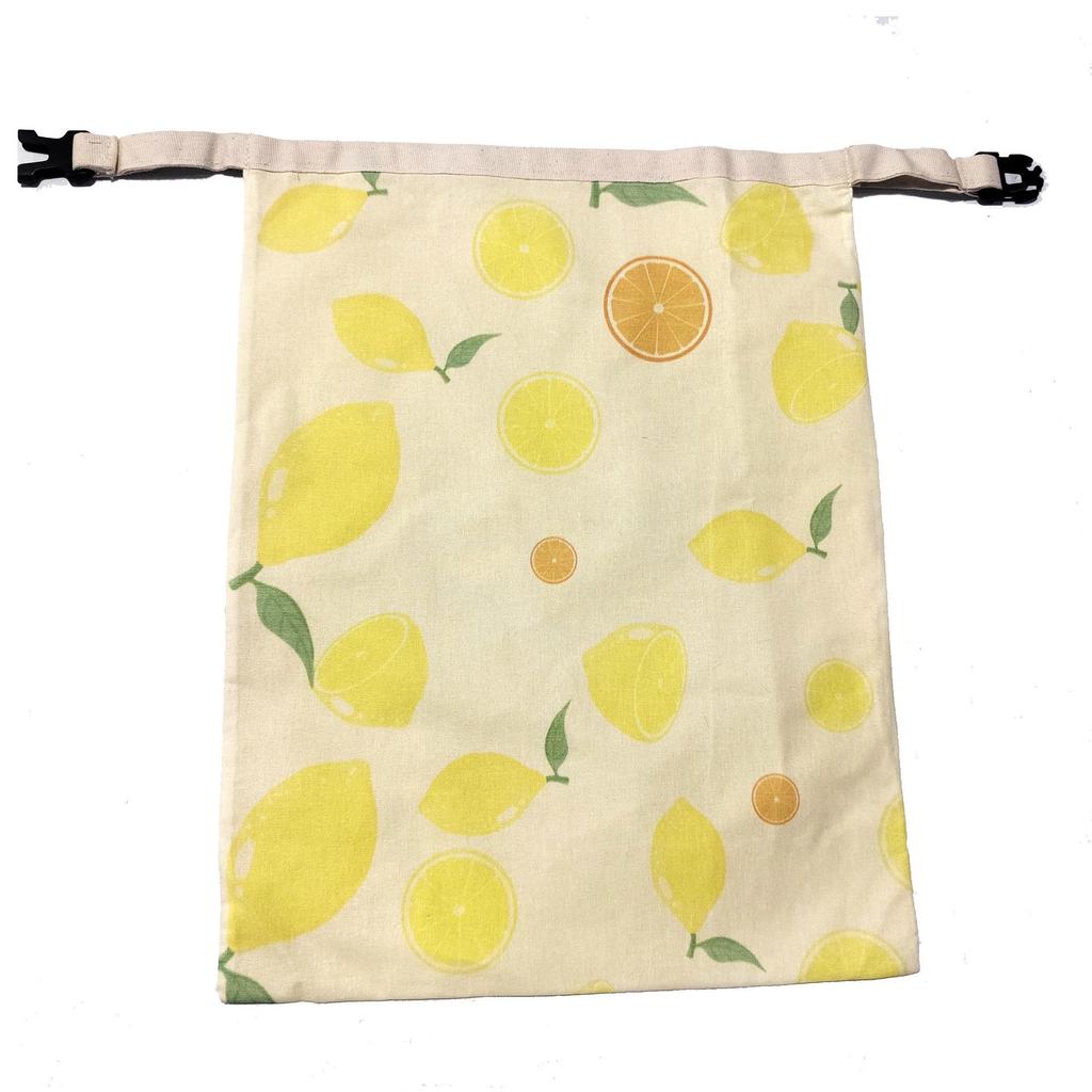 Beeswax Cotton Linen Reusable Bread Storage Bag - Food Grade Keep Fresh Solution