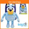 Pelúcia Falante Bluey Desenho Animado Animal Brinquedo Com Música Para Crianças Pelúcia Curta Cor Azul 30cm