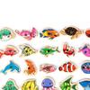 Wooden Magnetic Fishing Game Fine Motor Skill Magnet Fish Catching Counting Toy for Preschool
